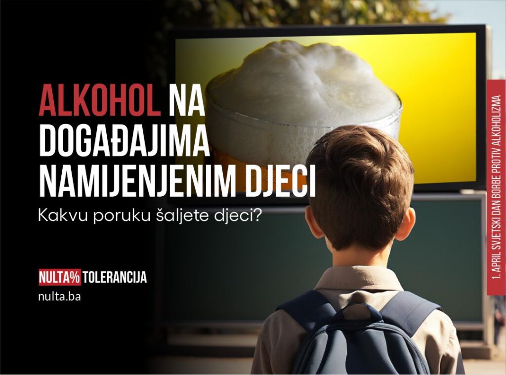 Alkohol na događajima za djecu – kakvu poruku im šaljete?